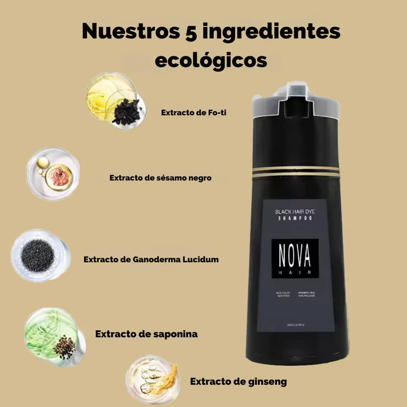 Nova™ Tinte Champú Instantáneo