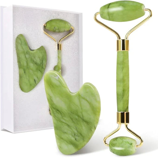 The Jade Gua Sha Facial Lifting Tool