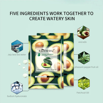 Mascarilla Aguacate + Ácido Hialurónico